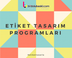 Etiket Tasarla | Başarılı 5 Etiket Tasarım Programı