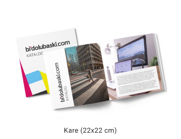 Katalog Baskı Online Siparişle Bidolubaski.com'da