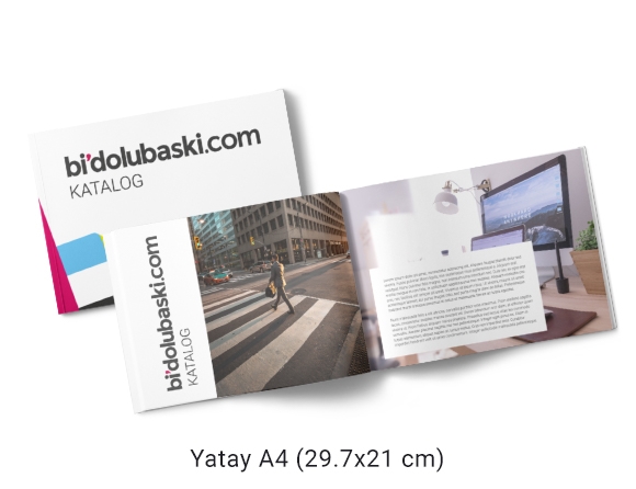 Katalog Baskı Online Siparişle Bidolubaski.com'da