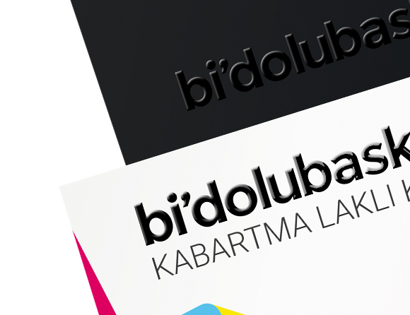 Kabartma Laklı Kartvizit Baskı Online Siparişle Bidolubaskı'da