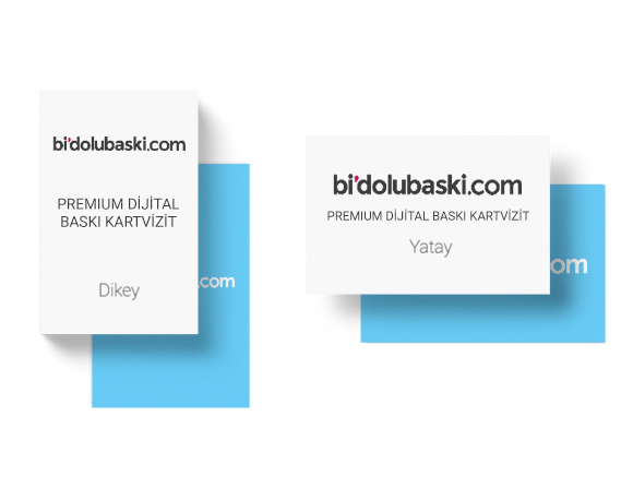 Premium Dijital Baskı Kartvizit Bidolubaskı'da